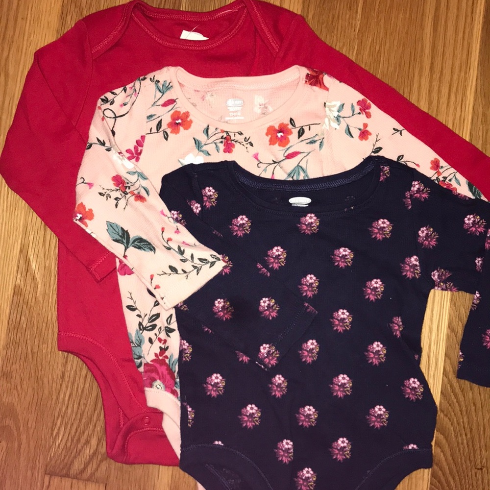 Trio  of bodysuits